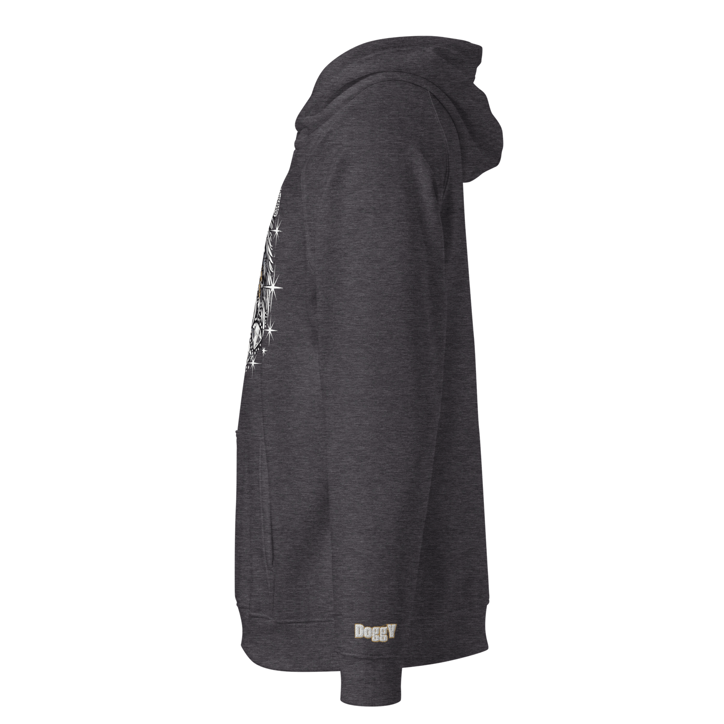 Sweat à capuche écologique Raglan unisexe - Collection Berger Australien - Doggy Trend