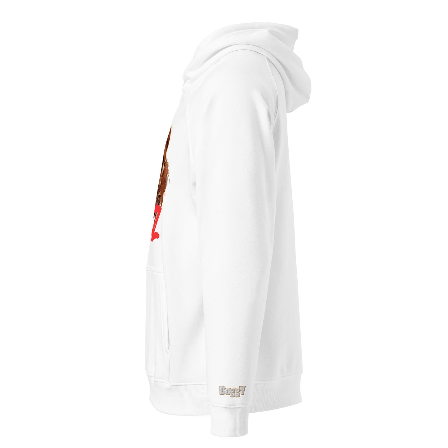 Sweat à capuche écologique Raglan unisexe - Collection Golden Retriever - Doggy Trend