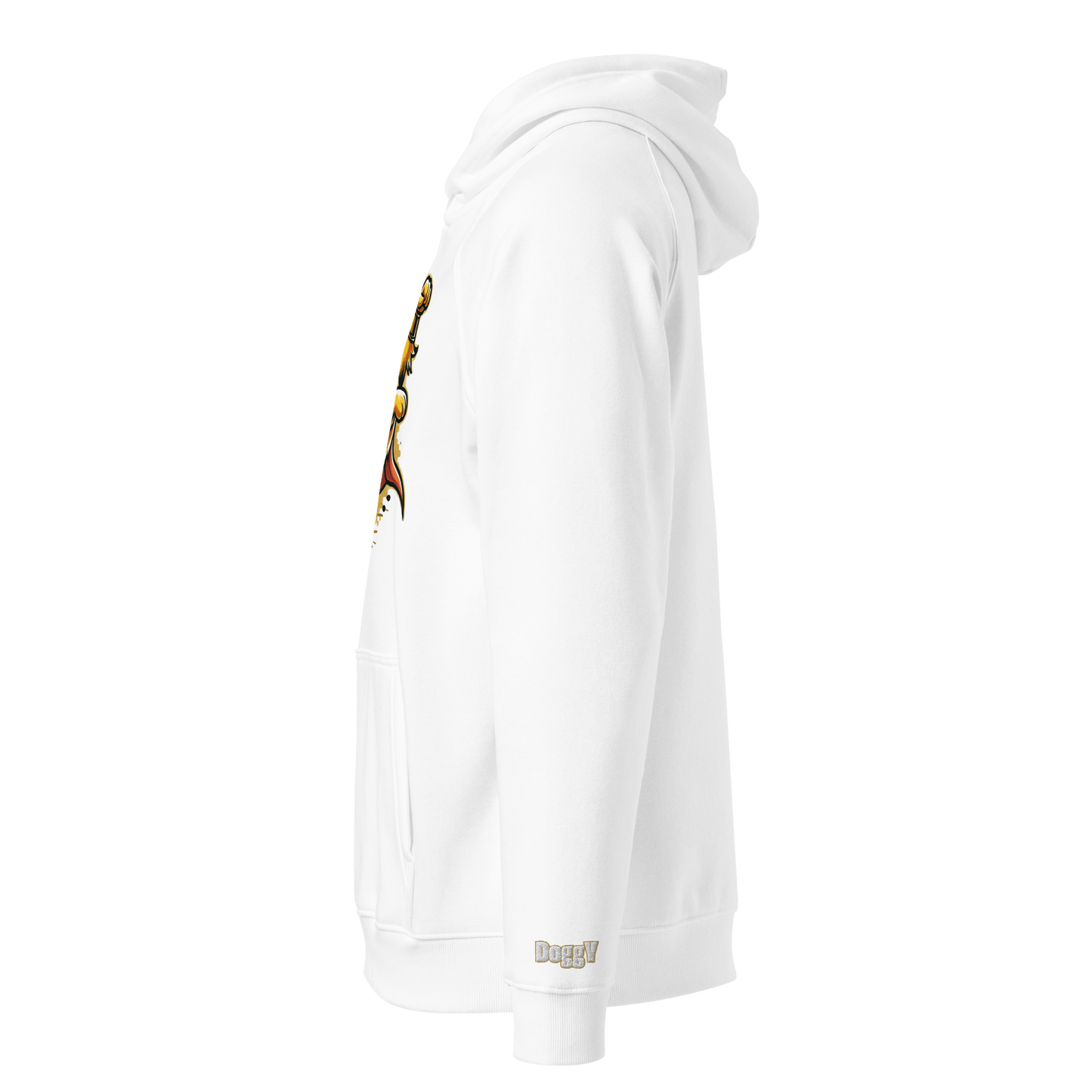 Sweat à capuche écologique Raglan unisexe - Collection Golden Retriever - Doggy Trend