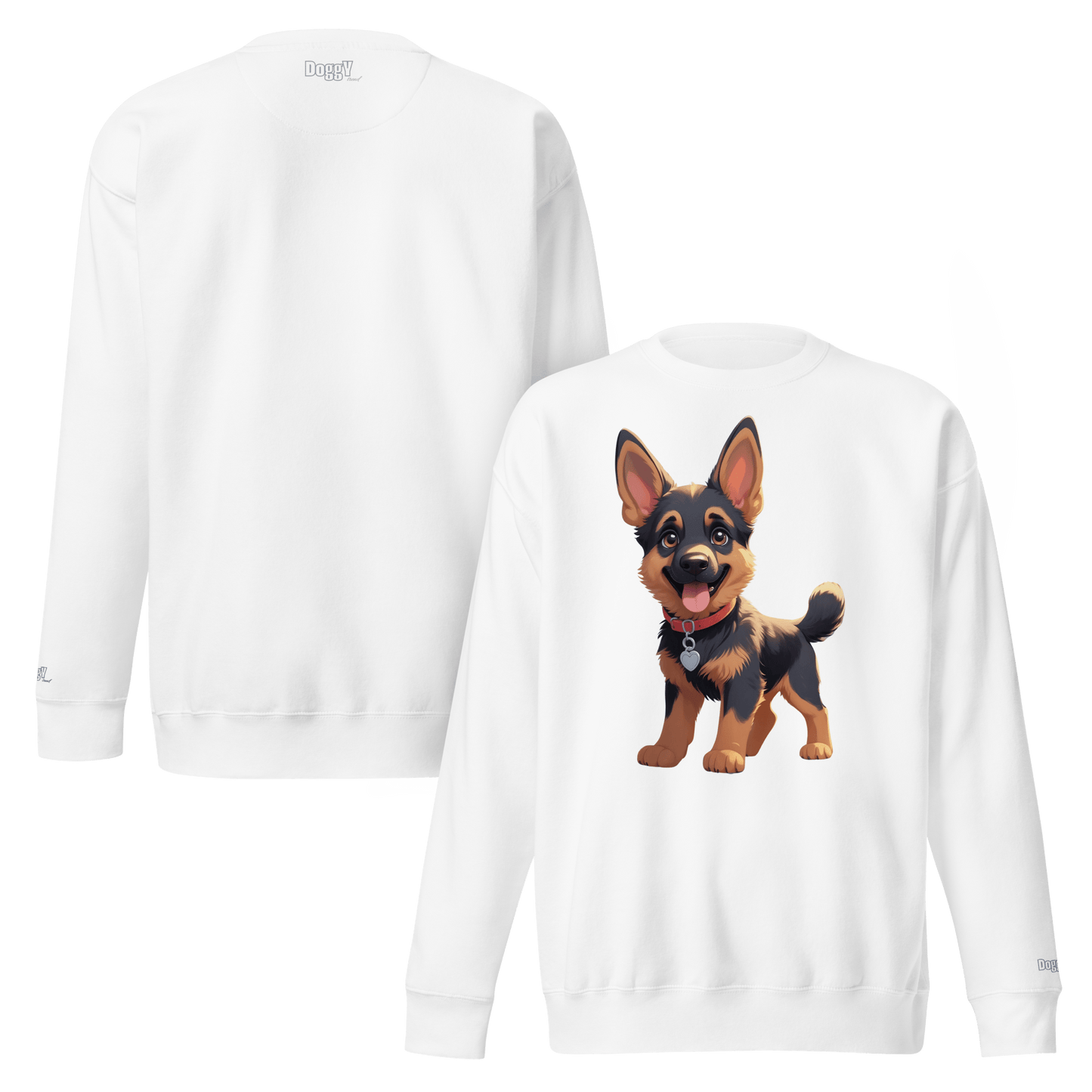 Sweatshirt premium unisexe classique - Collection Berger Allemand - Doggy Trend