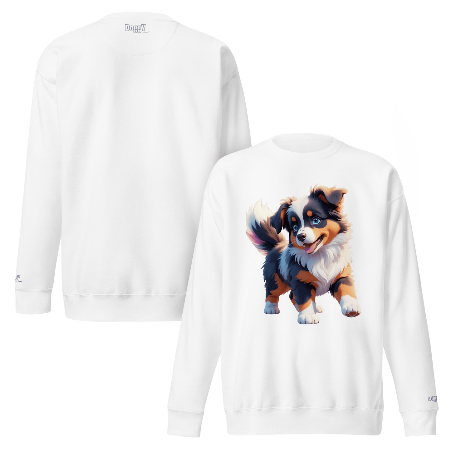 Sweatshirt premium unisexe classique - Collection Berger Australien - Doggy Trend