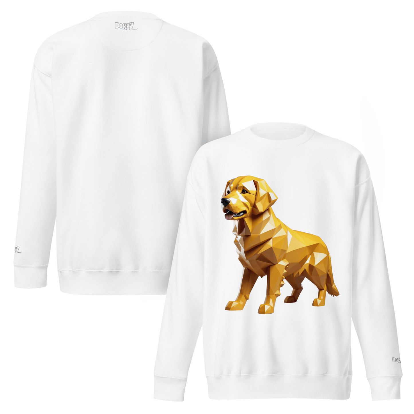 Sweatshirt premium unisexe classique - Collection Golden Retriever - Doggy Trend
