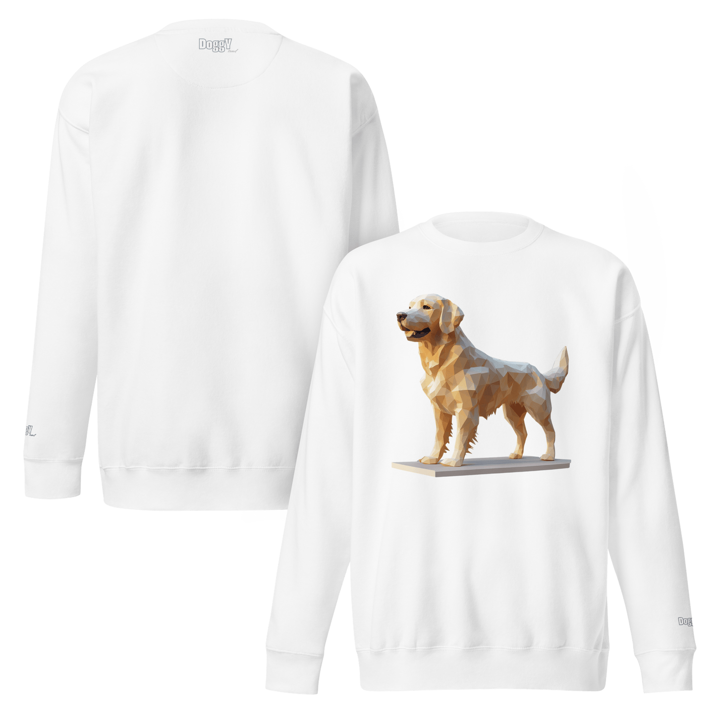 Sweatshirt premium unisexe classique - Collection Golden Retriever - Doggy Trend
