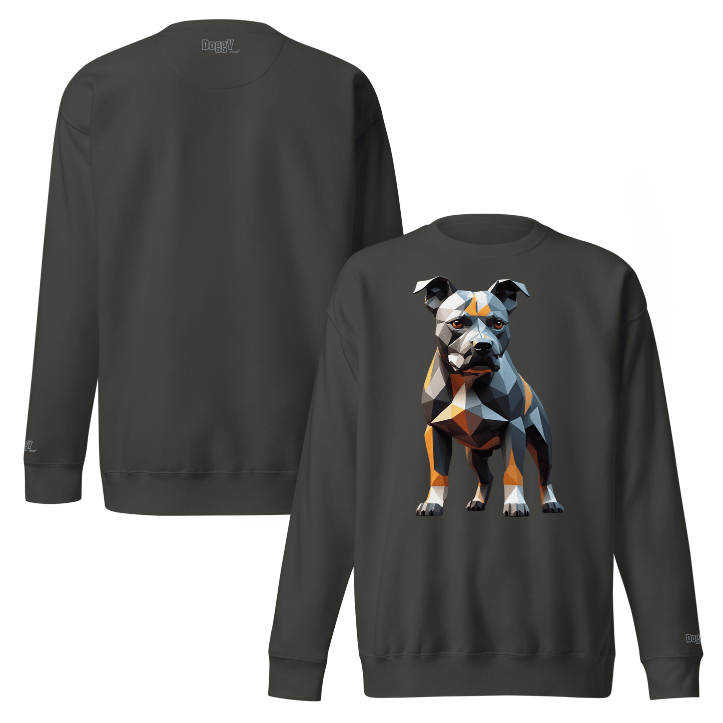 Sweatshirt premium unisexe classique - Collection Staffordshire Bull Terrier - Doggy Trend