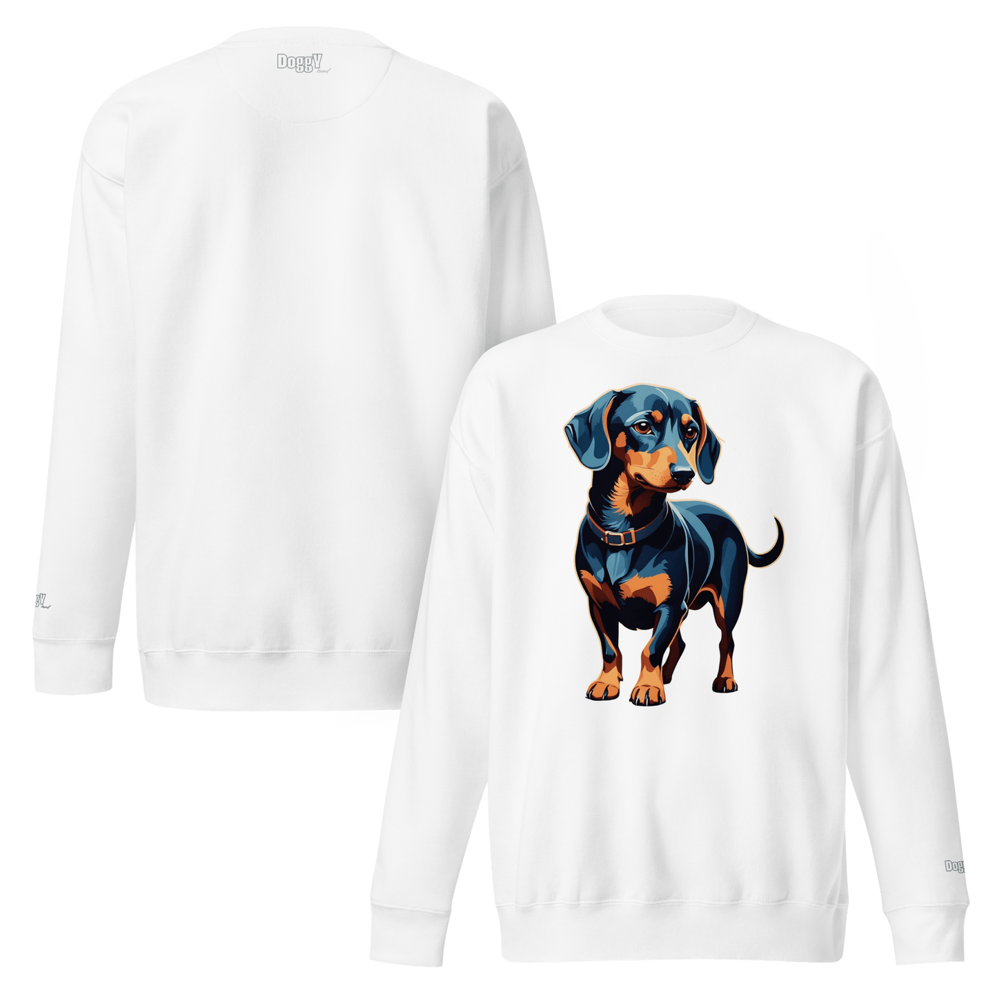 Sweatshirt premium unisexe classique - Collection Teckel - Doggy Trend