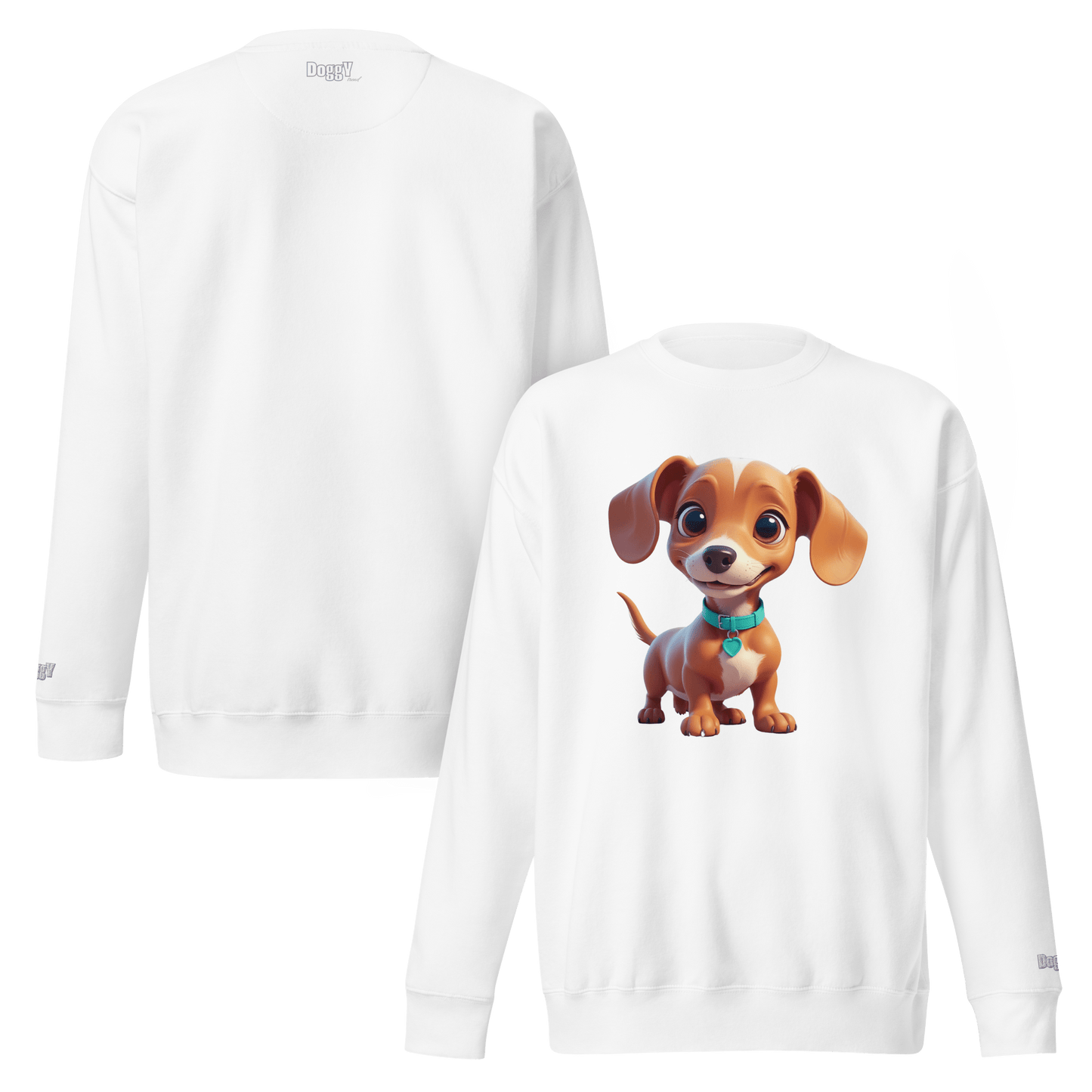 Sweatshirt premium unisexe classique - Collection Teckel - Doggy Trend