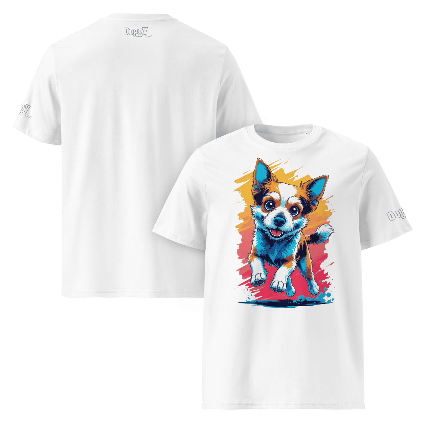 T-shirt unisexe en coton biologique - Collection Berger Australien - Doggy Trend