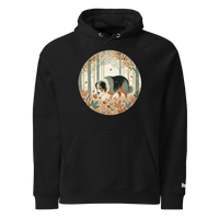 Sweat à capuche écologique Raglan unisexe - Collection Berger Australien - Doggy Trend
