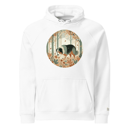 Sweat à capuche écologique Raglan unisexe - Collection Berger Australien - Doggy Trend