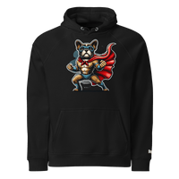 Sweat à capuche écologique Raglan unisexe - Collection Bouledogue Français - Doggy Trend