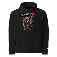 Sweat à capuche écologique Raglan unisexe - Collection Bouledogue Français - Doggy Trend