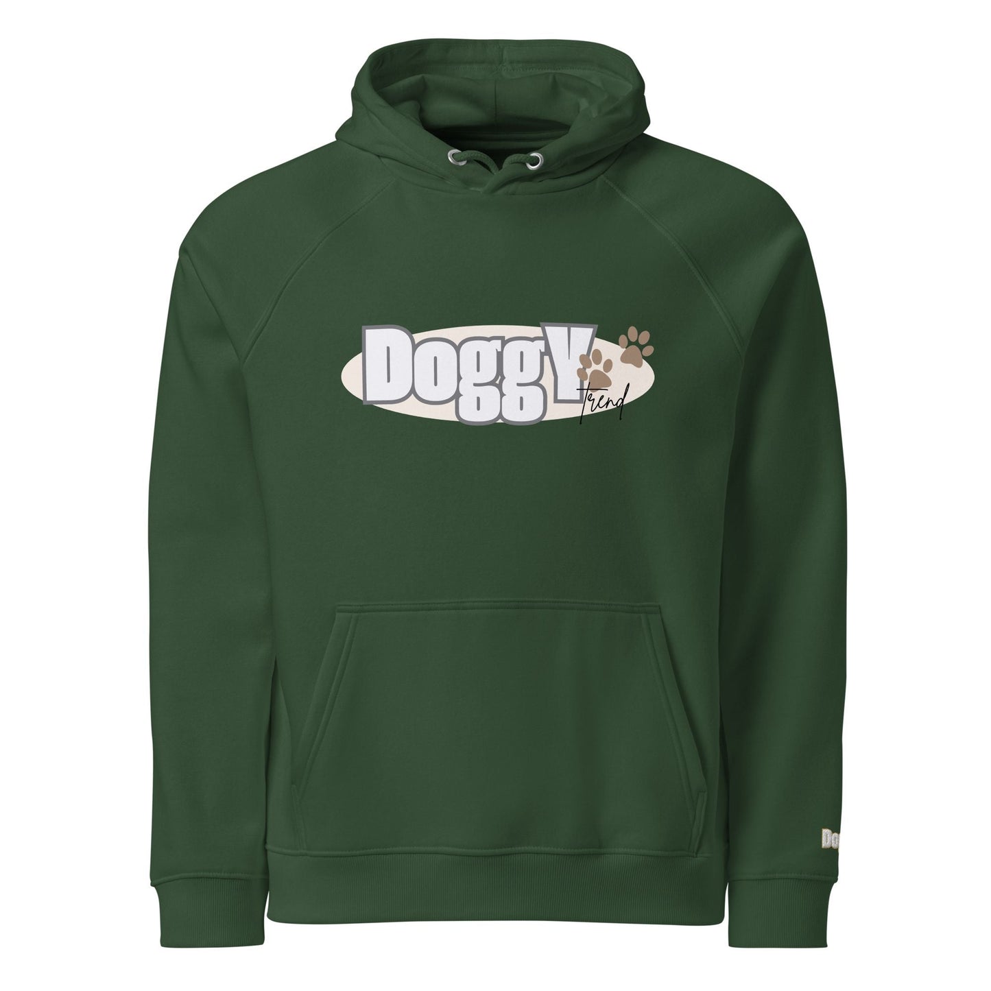 Sweat à capuche écologique Raglan unisexe - Collection Doggy Trend - Doggy Trend