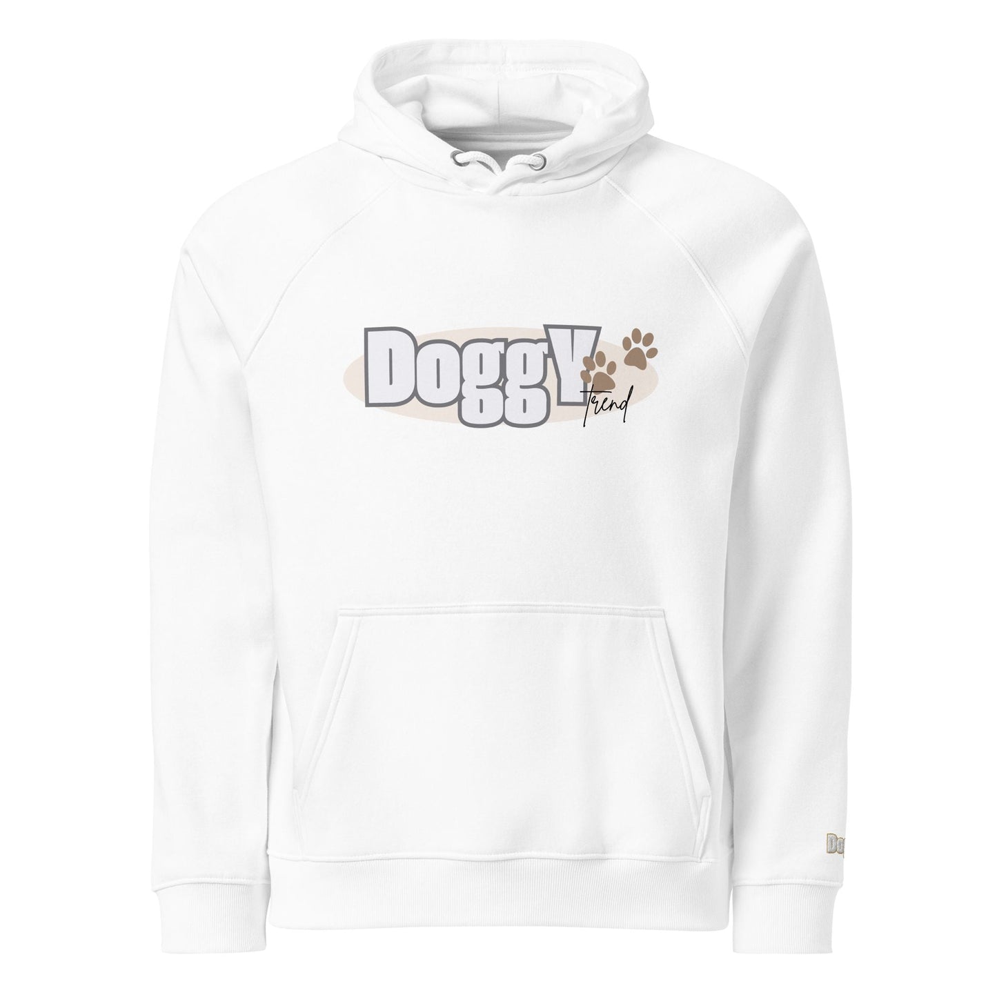 Sweat à capuche écologique Raglan unisexe - Collection Doggy Trend - Doggy Trend