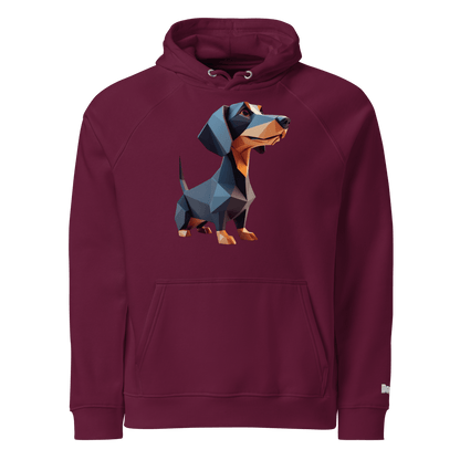 Sweat à capuche écologique unisexe classique - Collection Teckel - Doggy Trend