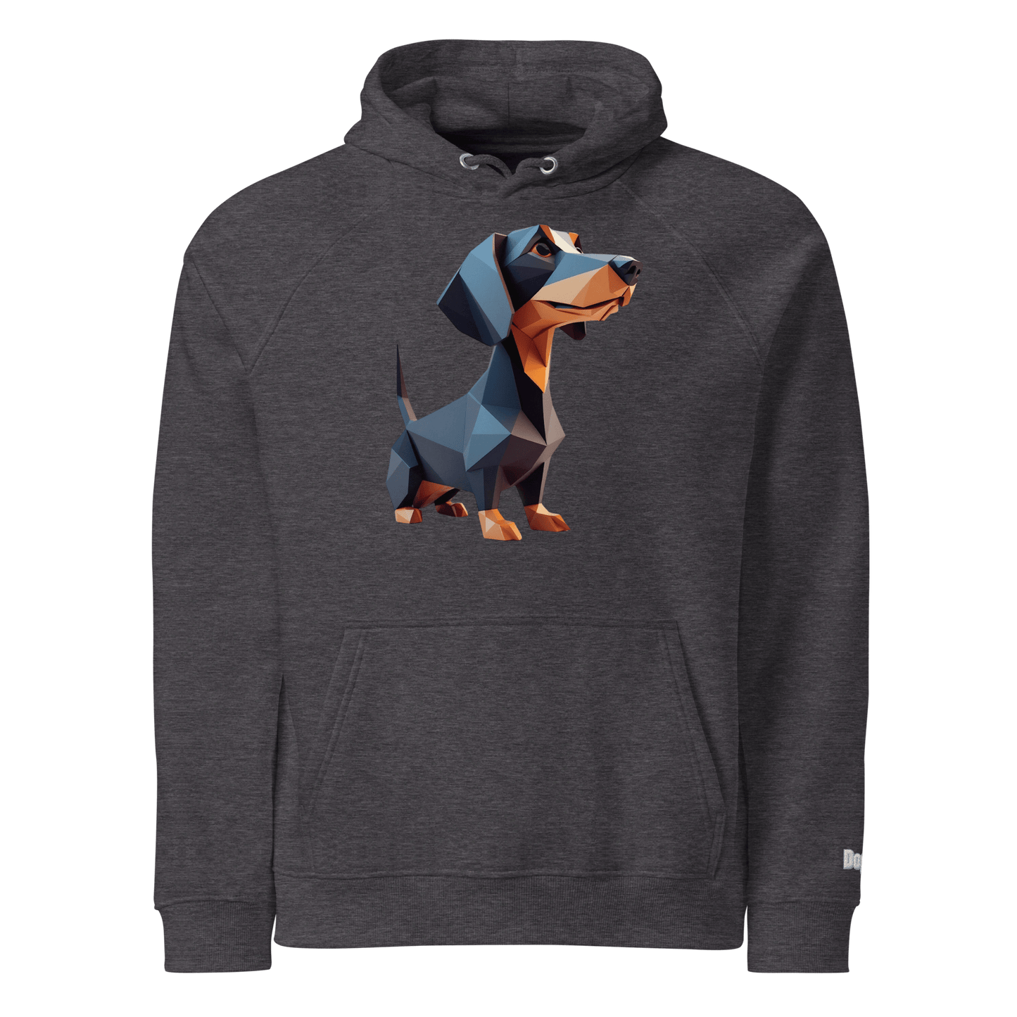 Sweat à capuche écologique unisexe classique - Collection Teckel - Doggy Trend