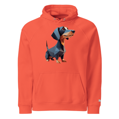 Sweat à capuche écologique unisexe classique - Collection Teckel - Doggy Trend