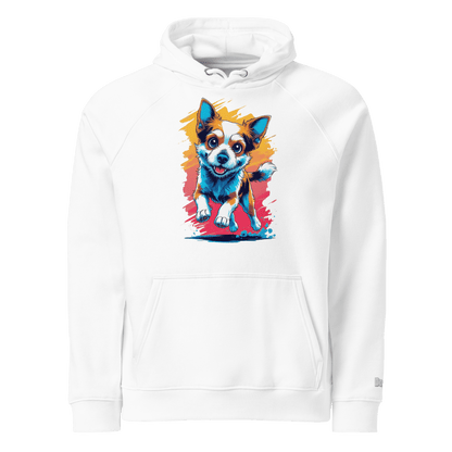 Sweat à capuche écologique unisexe - Collection Berger Australien - Doggy Trend