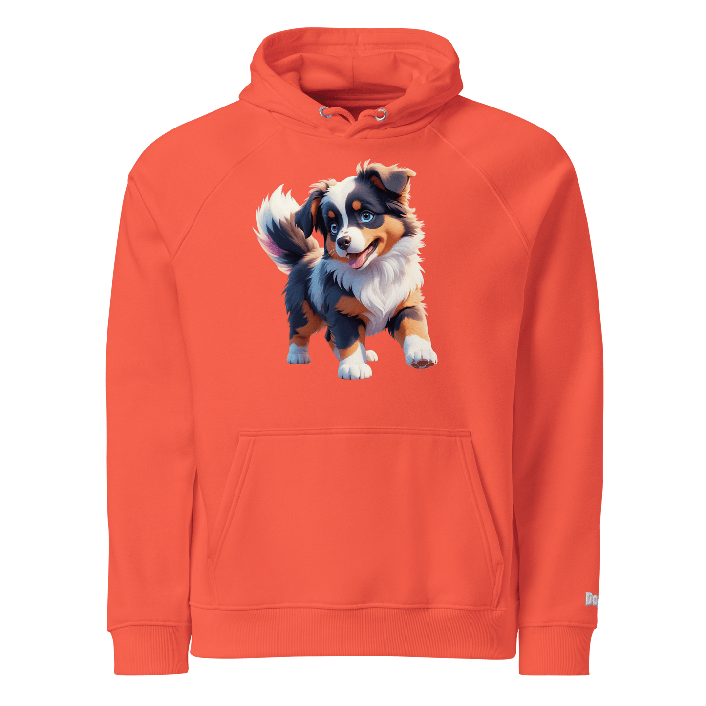 Sweat à capuche écologique unisexe - Collection Berger Australien - Doggy Trend
