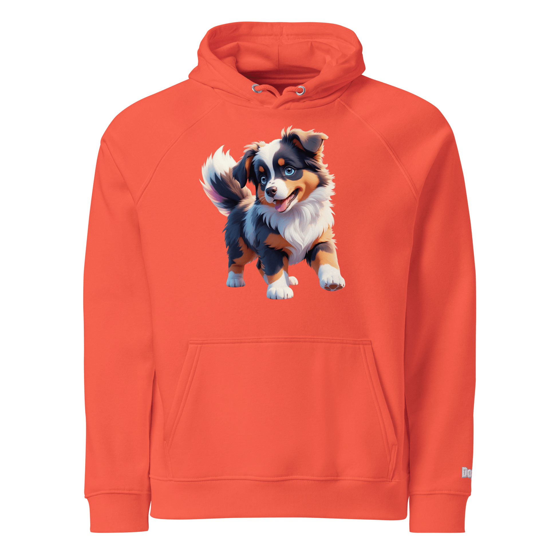 Sweat à capuche écologique unisexe - Collection Berger Australien - Doggy Trend