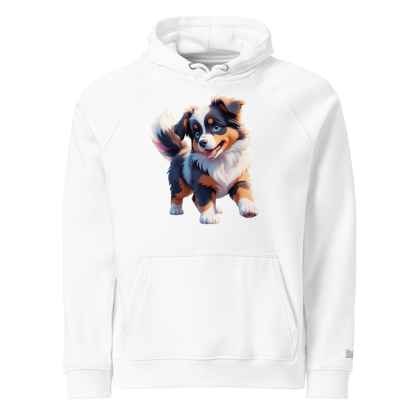 Sweat à capuche écologique unisexe - Collection Berger Australien - Doggy Trend