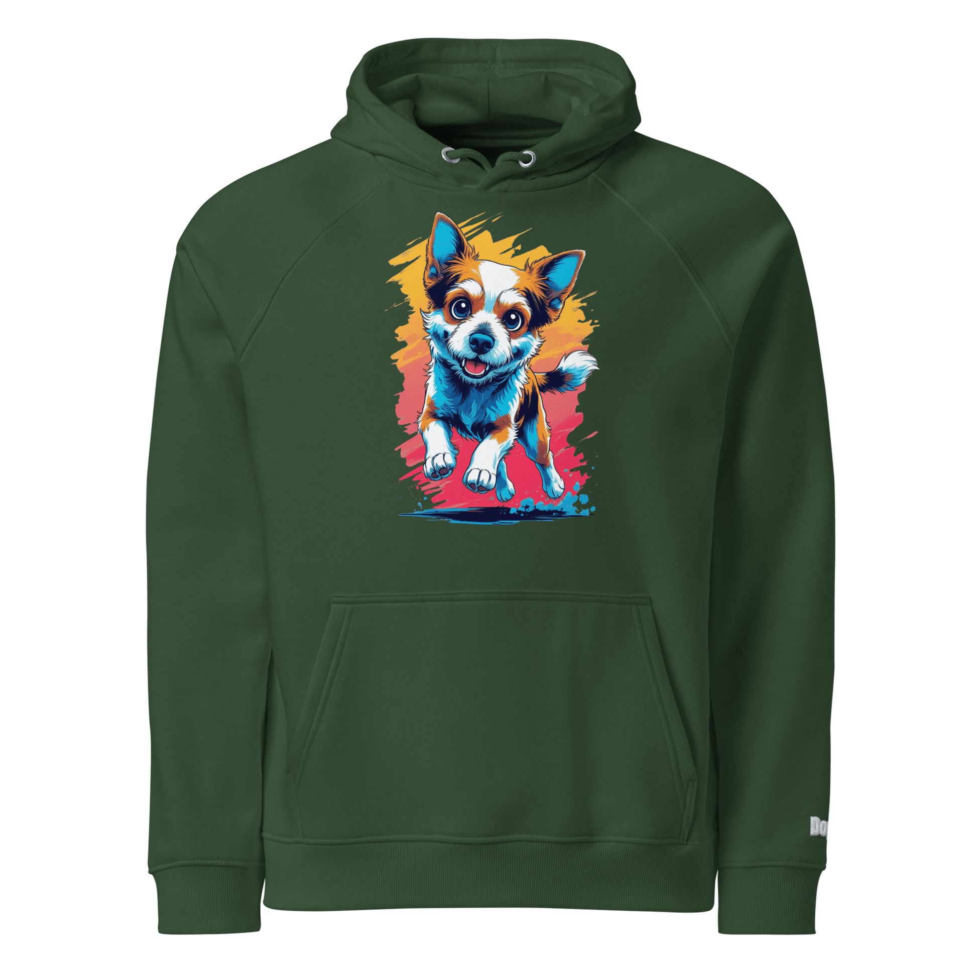 Sweat à capuche écologique unisexe - Collection Berger Australien - Doggy Trend