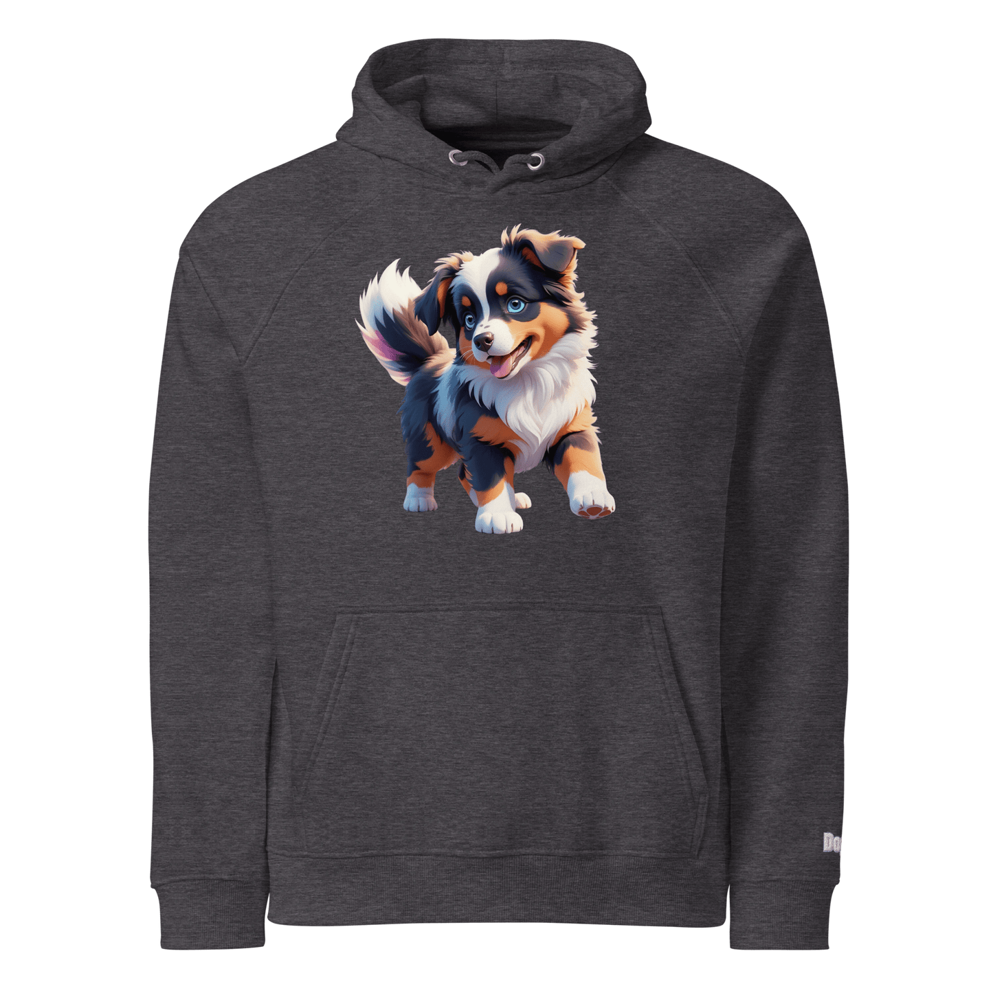 Sweat à capuche écologique unisexe - Collection Berger Australien - Doggy Trend