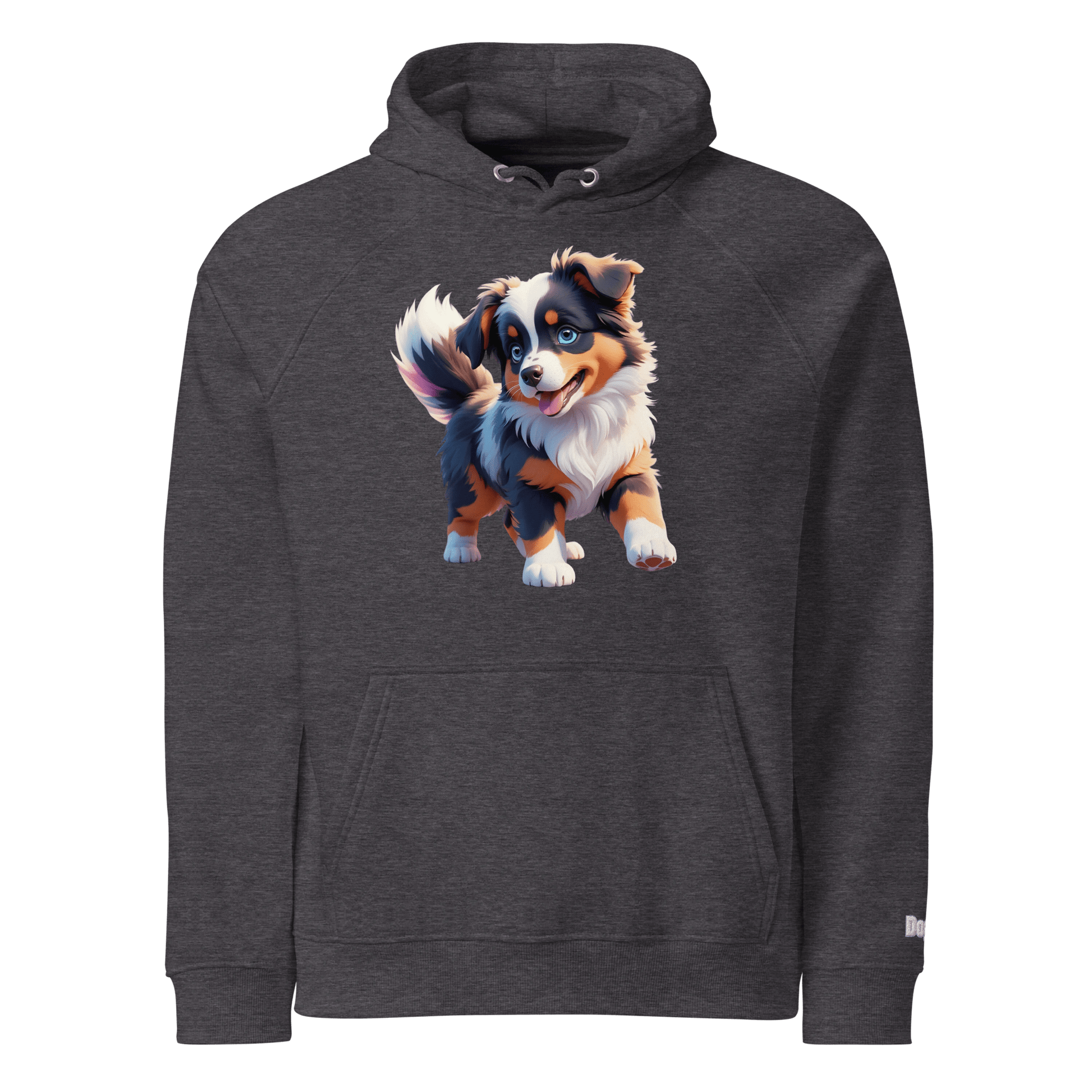 Sweat à capuche écologique unisexe - Collection Berger Australien - Doggy Trend