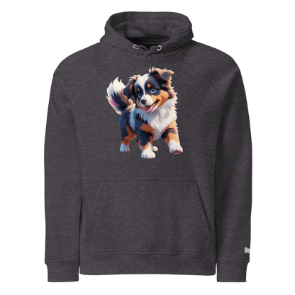 Sweat à capuche écologique unisexe - Collection Berger Australien - Doggy Trend