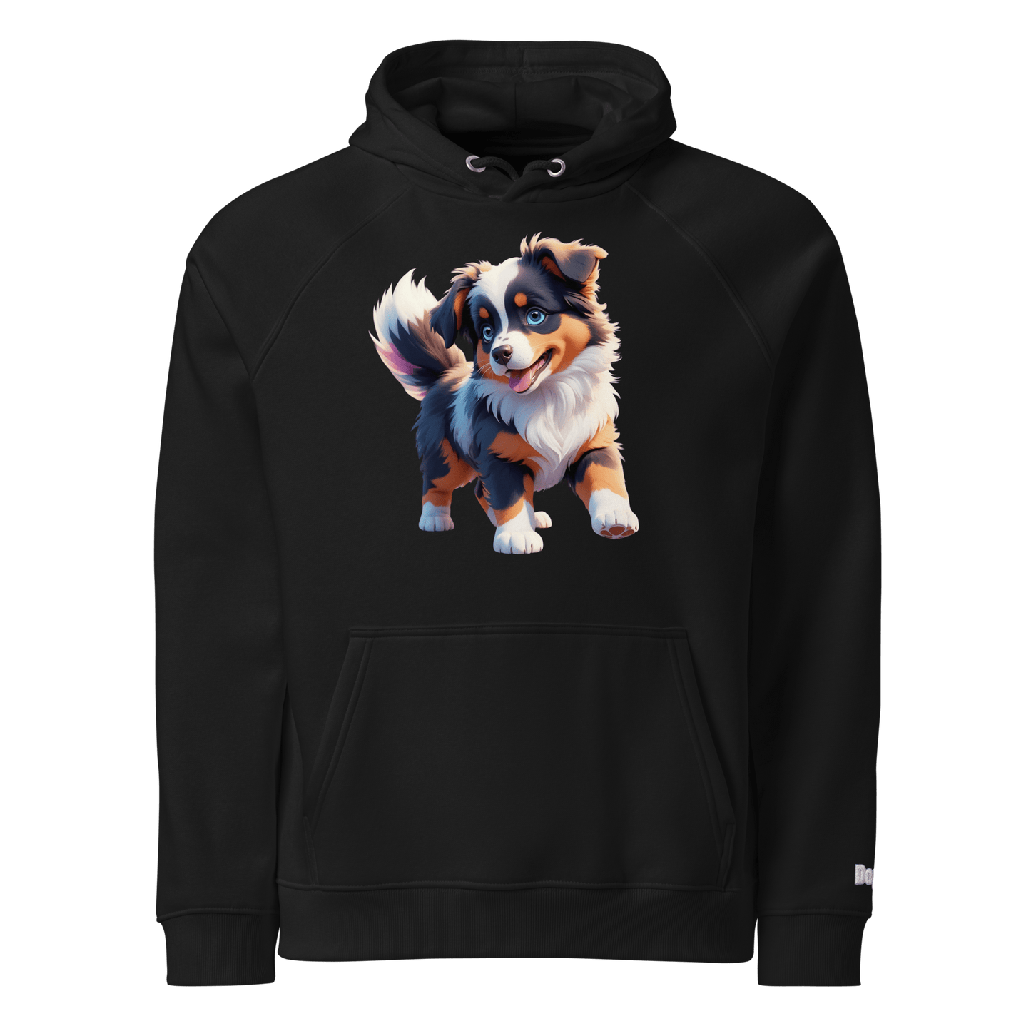 Sweat à capuche écologique unisexe - Collection Berger Australien - Doggy Trend
