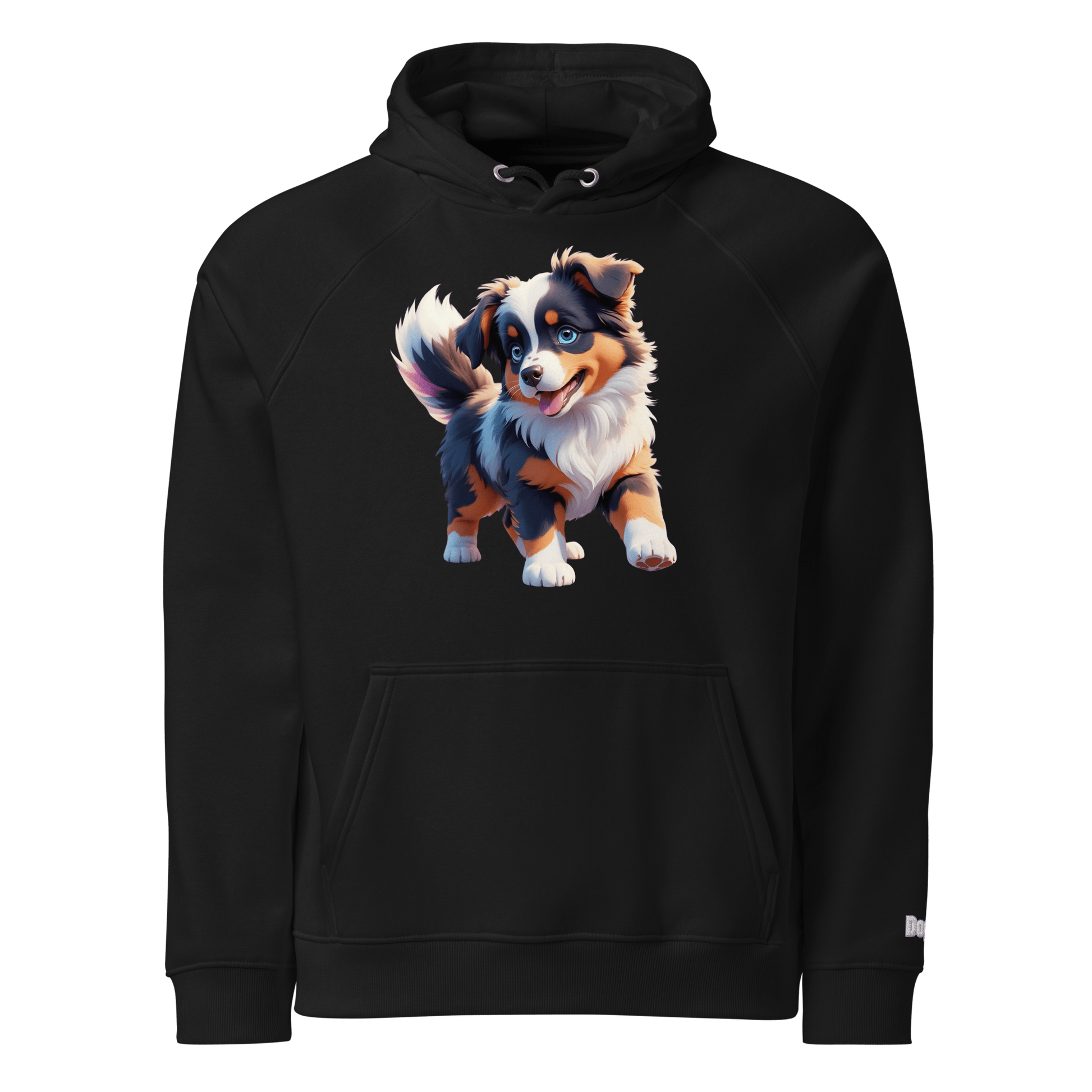 Sweat à capuche écologique unisexe - Collection Berger Australien - Doggy Trend