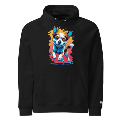 Sweat à capuche écologique unisexe - Collection Berger Australien - Doggy Trend