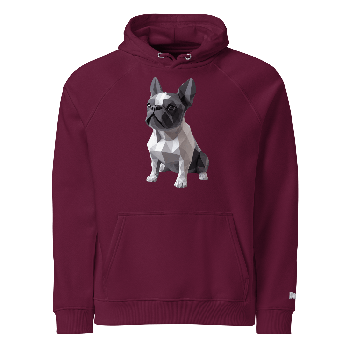 Sweat à capuche écologique unisexe - Collection Bouledogue Français - Doggy Trend