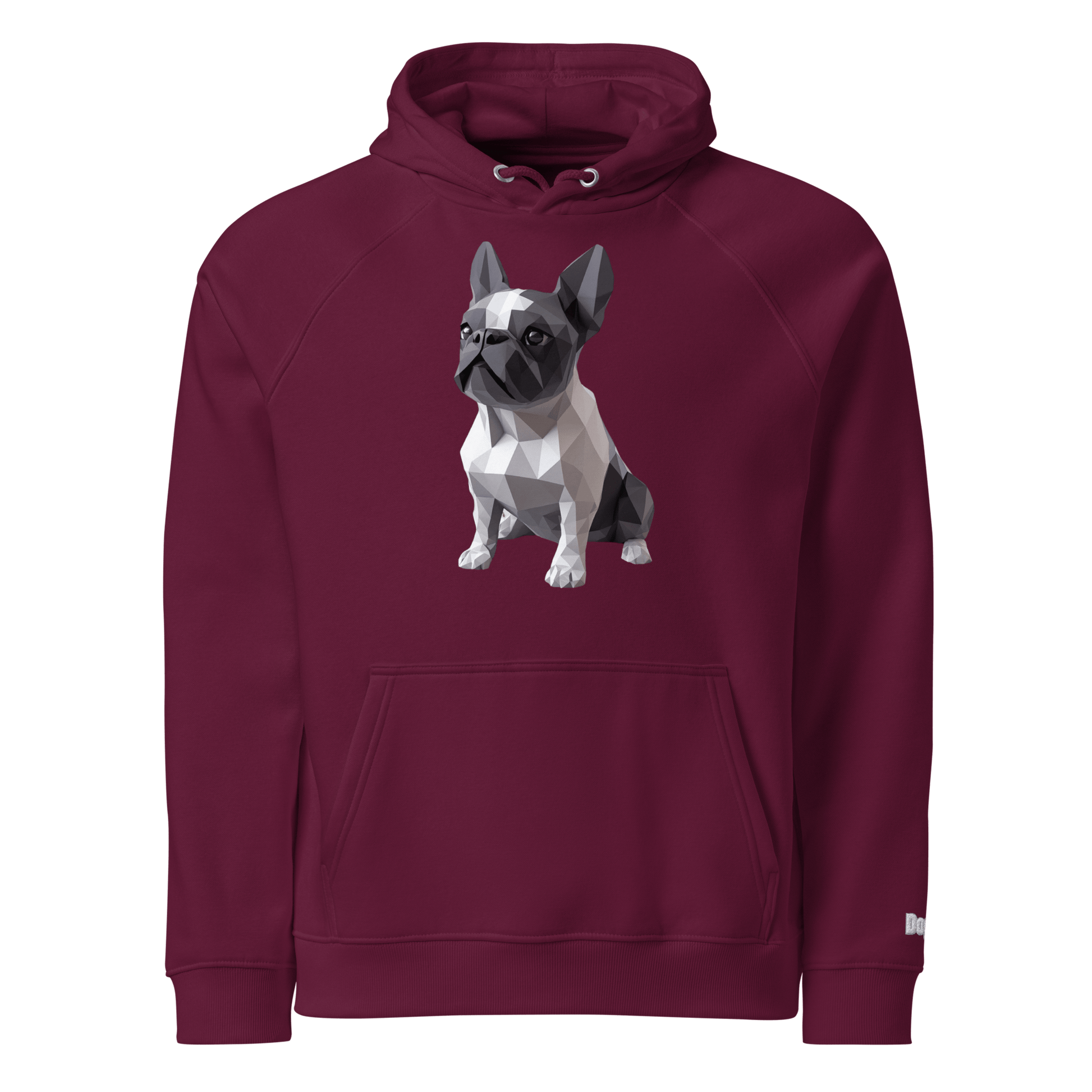 Sweat à capuche écologique unisexe - Collection Bouledogue Français - Doggy Trend