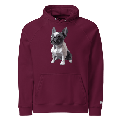 Sweat à capuche écologique unisexe - Collection Bouledogue Français - Doggy Trend