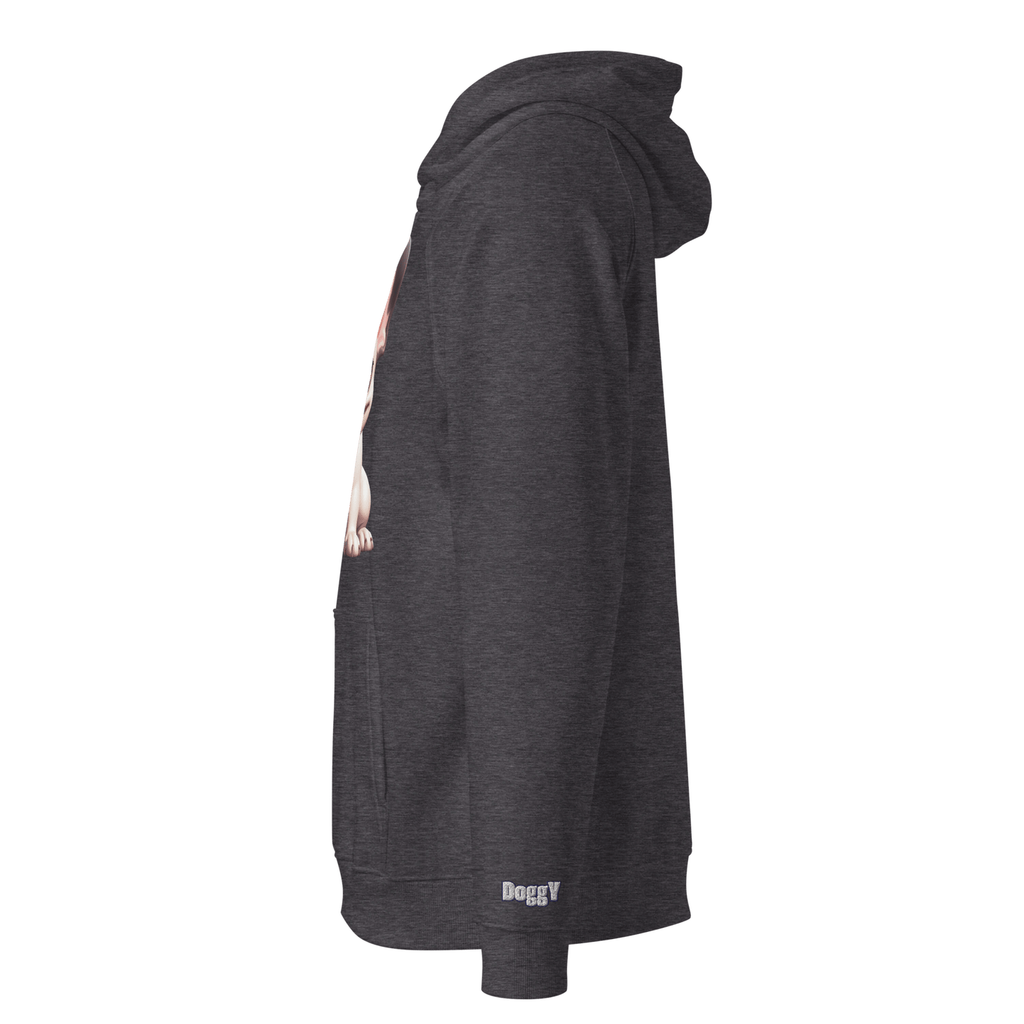 Sweat à capuche écologique unisexe - Collection Bouledogue Français - Doggy Trend