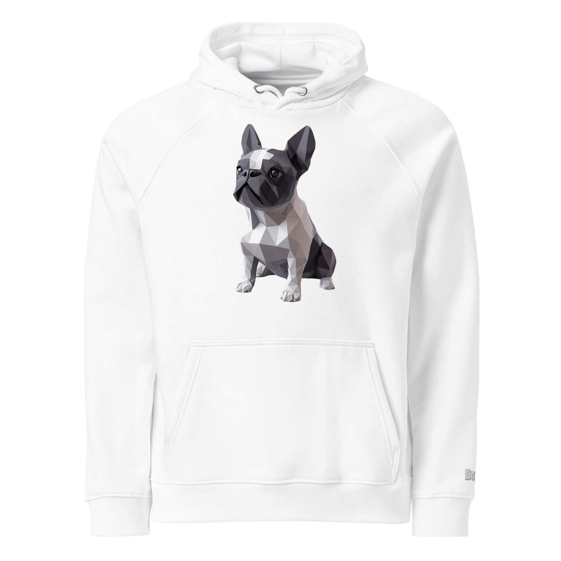 Sweat à capuche écologique unisexe - Collection Bouledogue Français - Doggy Trend