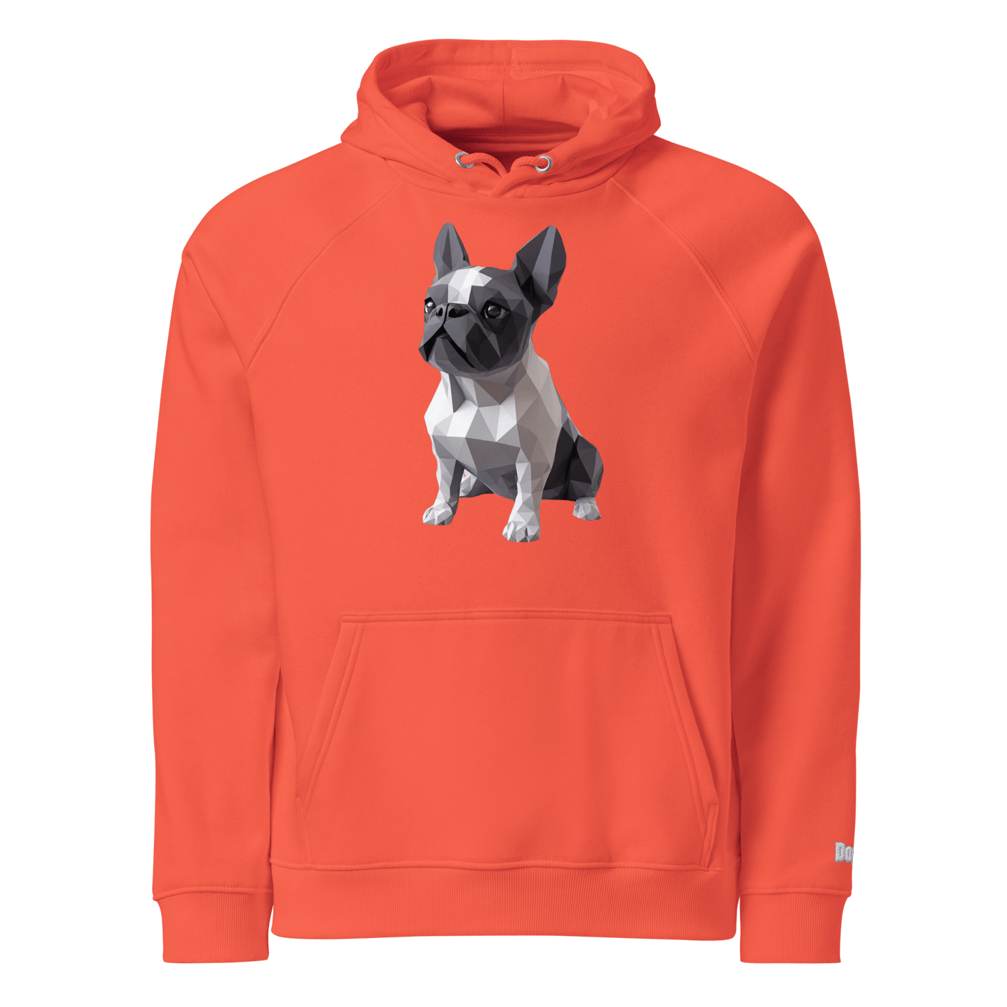 Sweat à capuche écologique unisexe - Collection Bouledogue Français - Doggy Trend