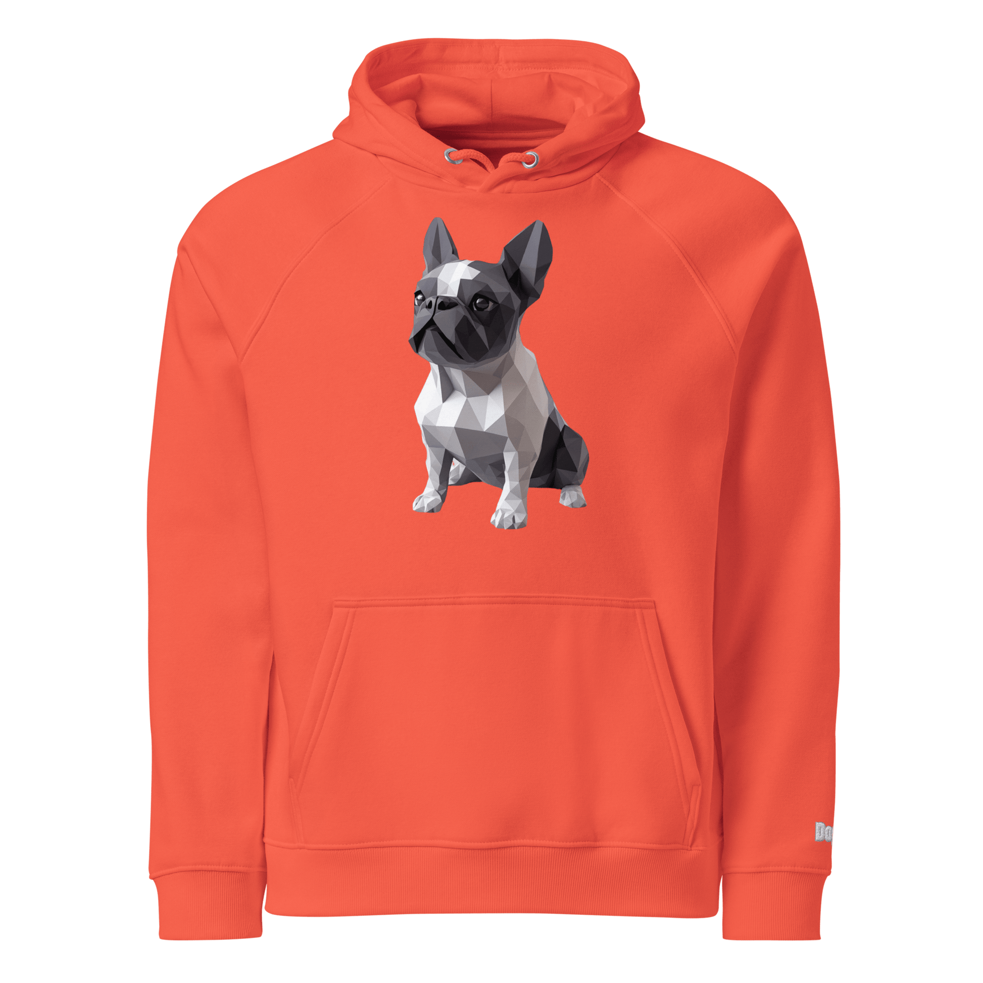Sweat à capuche écologique unisexe - Collection Bouledogue Français - Doggy Trend
