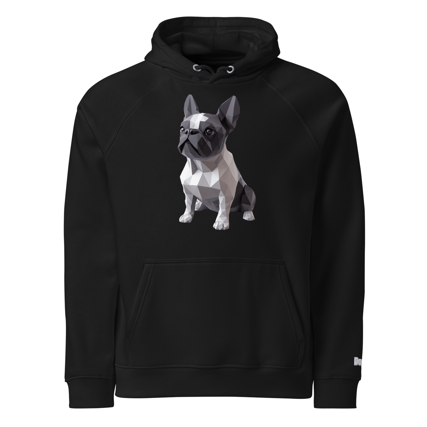 Sweat à capuche écologique unisexe - Collection Bouledogue Français - Doggy Trend
