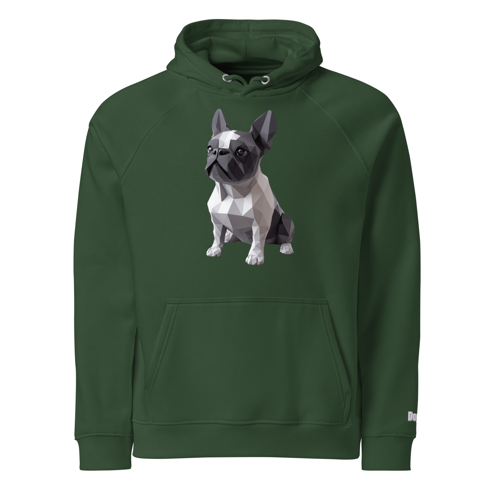 Sweat à capuche écologique unisexe - Collection Bouledogue Français - Doggy Trend
