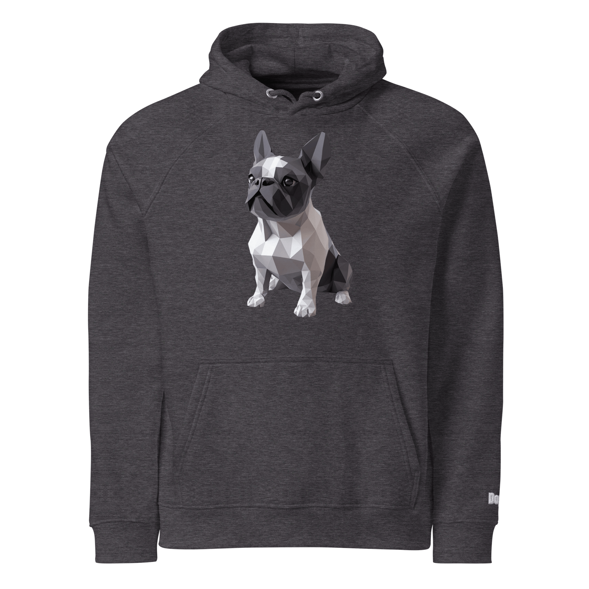 Sweat à capuche écologique unisexe - Collection Bouledogue Français - Doggy Trend