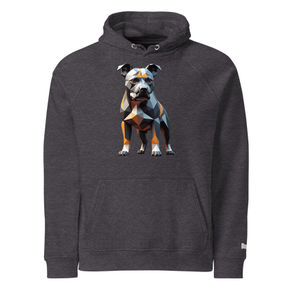 Sweat à capuche écologique unisexe - Collection Staffordshire Bull Terrier - Doggy Trend