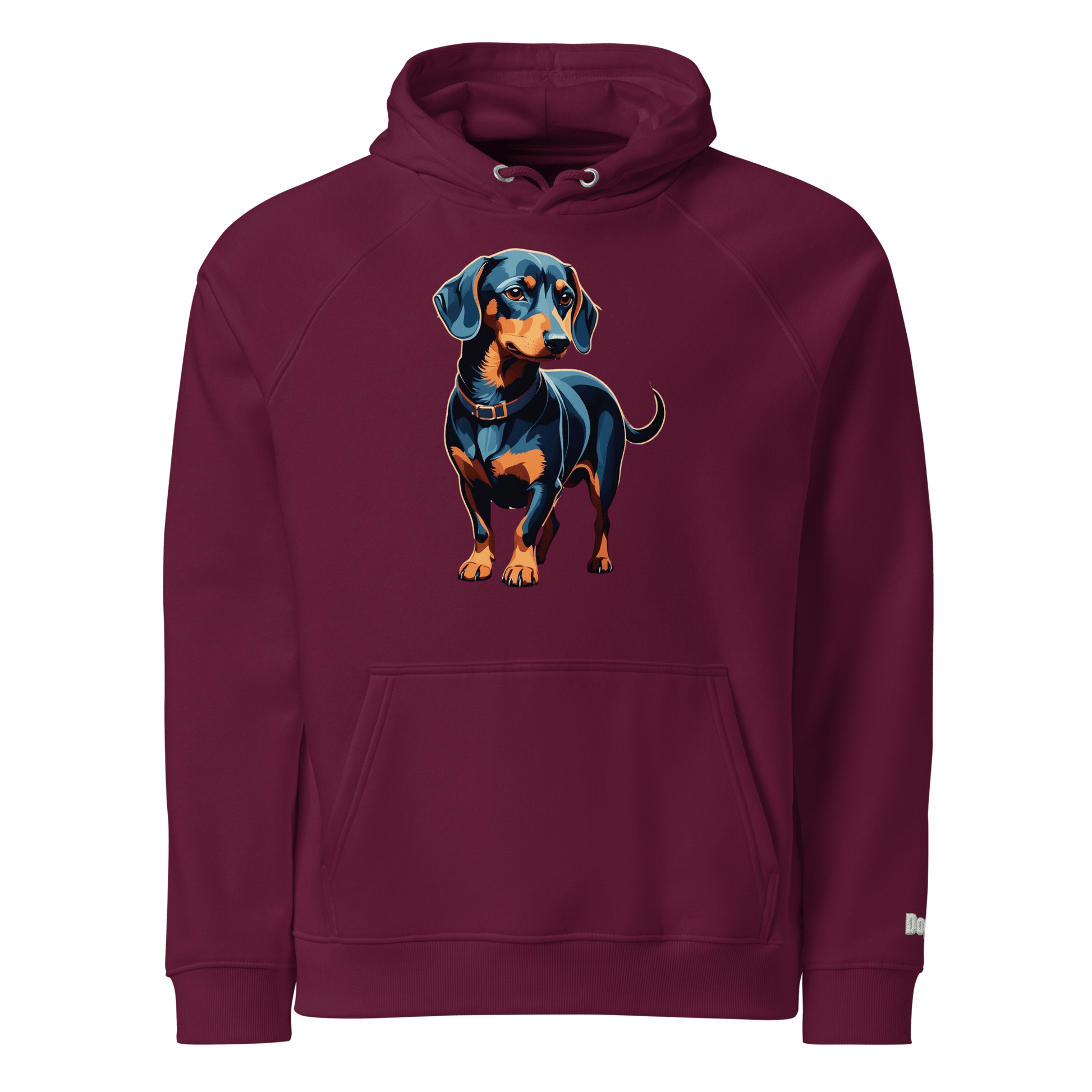 Sweat à capuche écologique unisexe - Collection Teckel - Doggy Trend