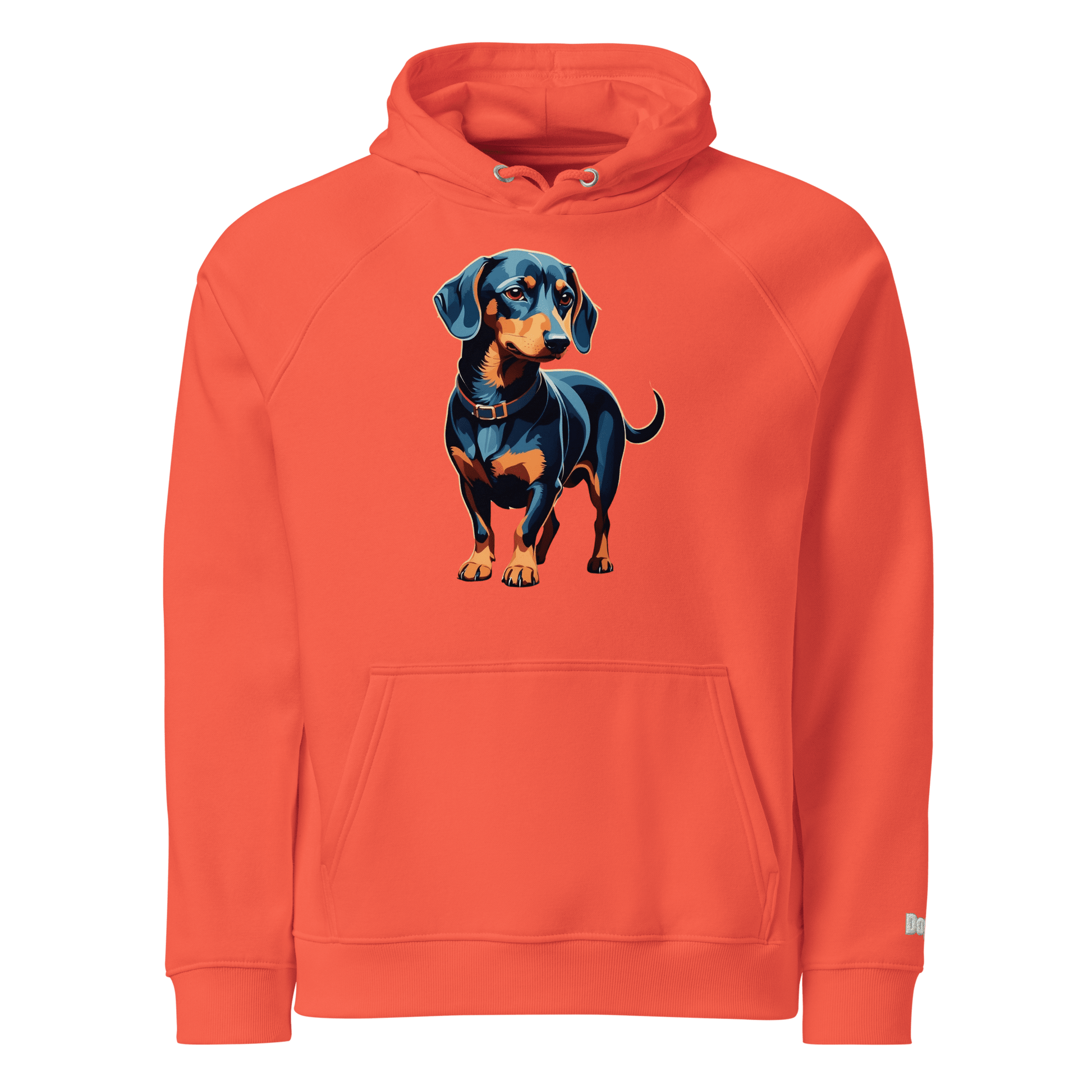 Sweat à capuche écologique unisexe - Collection Teckel - Doggy Trend
