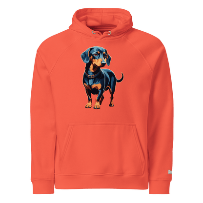 Sweat à capuche écologique unisexe - Collection Teckel - Doggy Trend