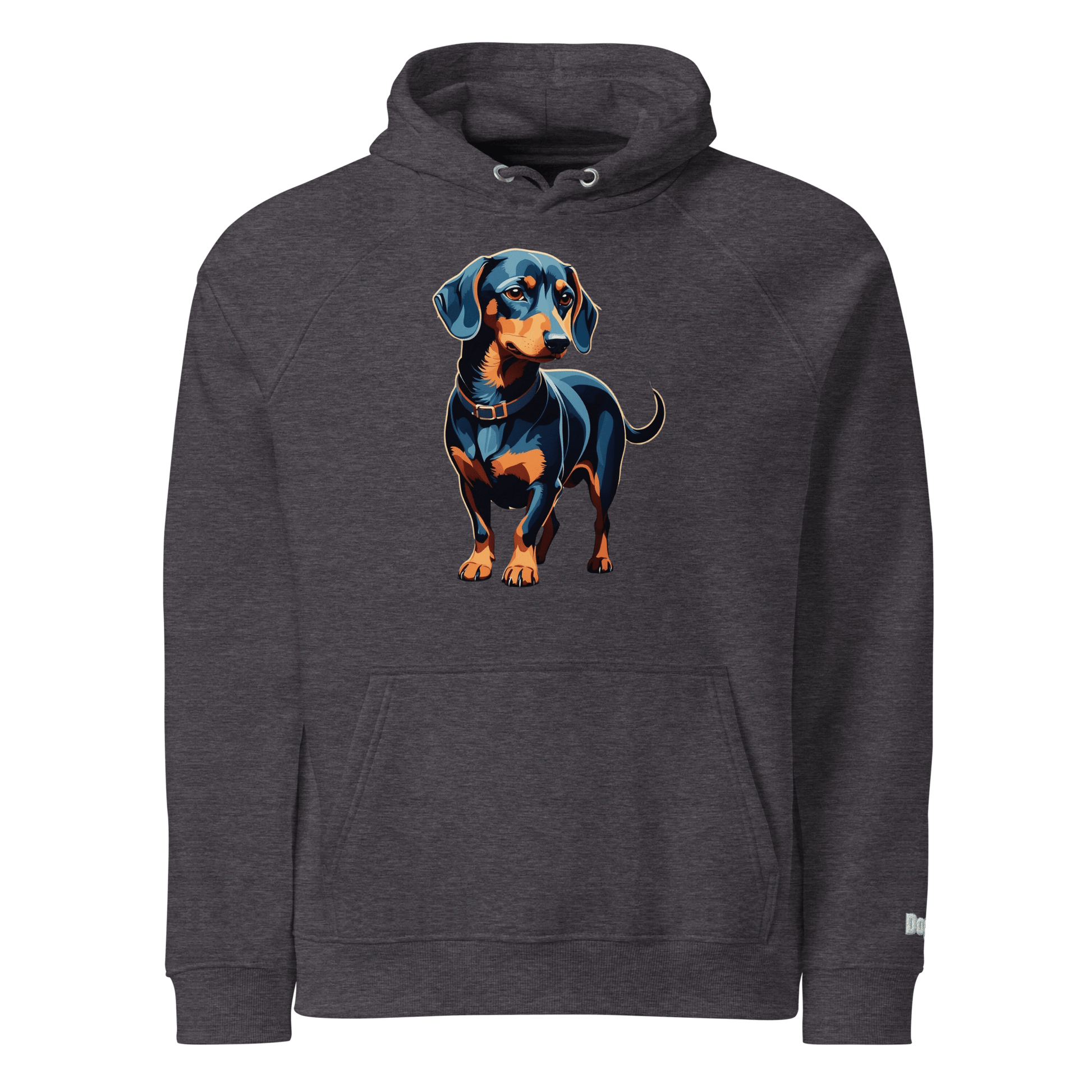 Sweat à capuche écologique unisexe - Collection Teckel - Doggy Trend