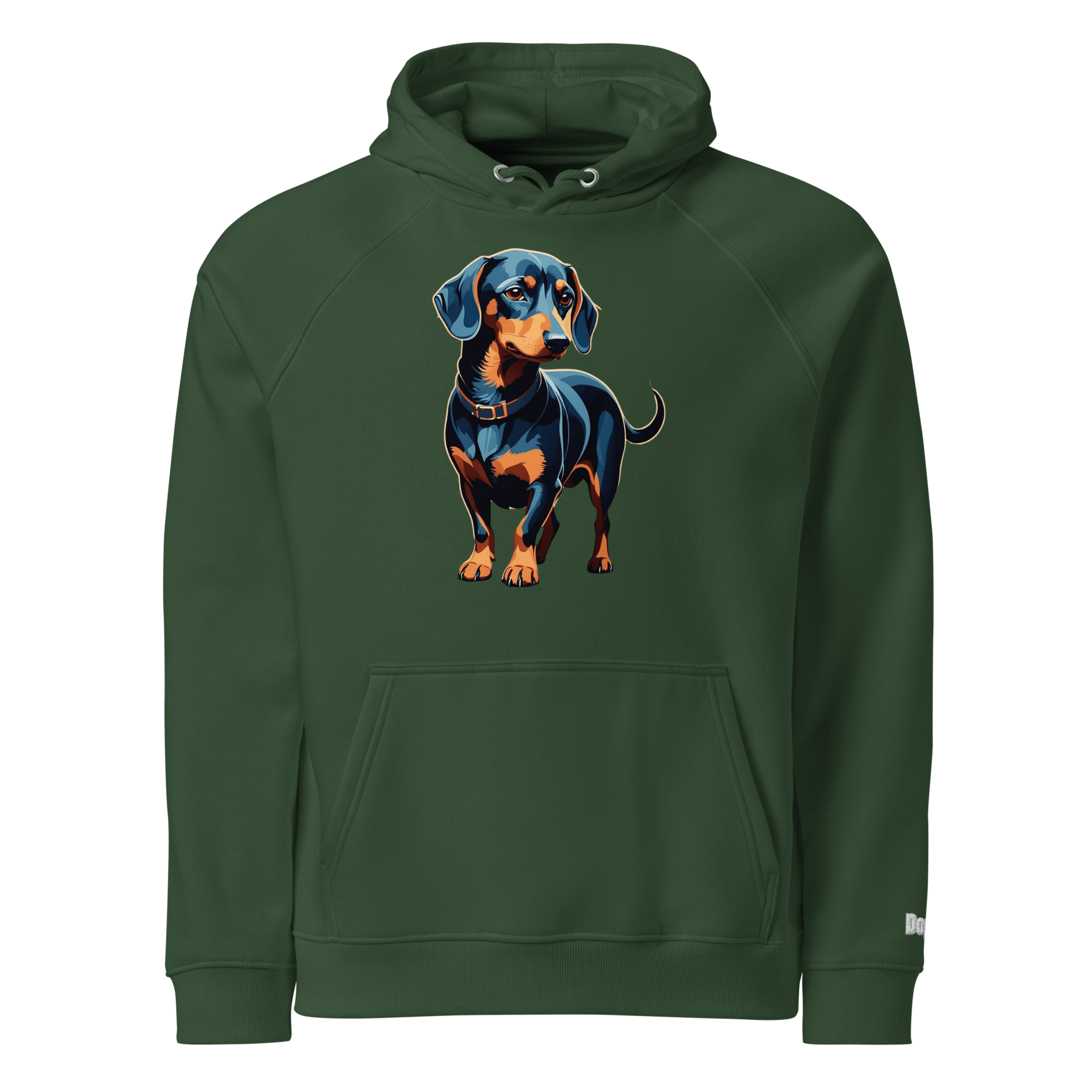 Sweat à capuche écologique unisexe - Collection Teckel - Doggy Trend