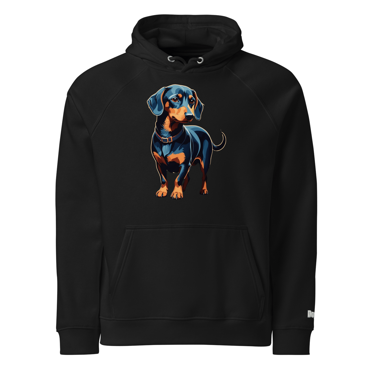 Sweat à capuche écologique unisexe - Collection Teckel - Doggy Trend