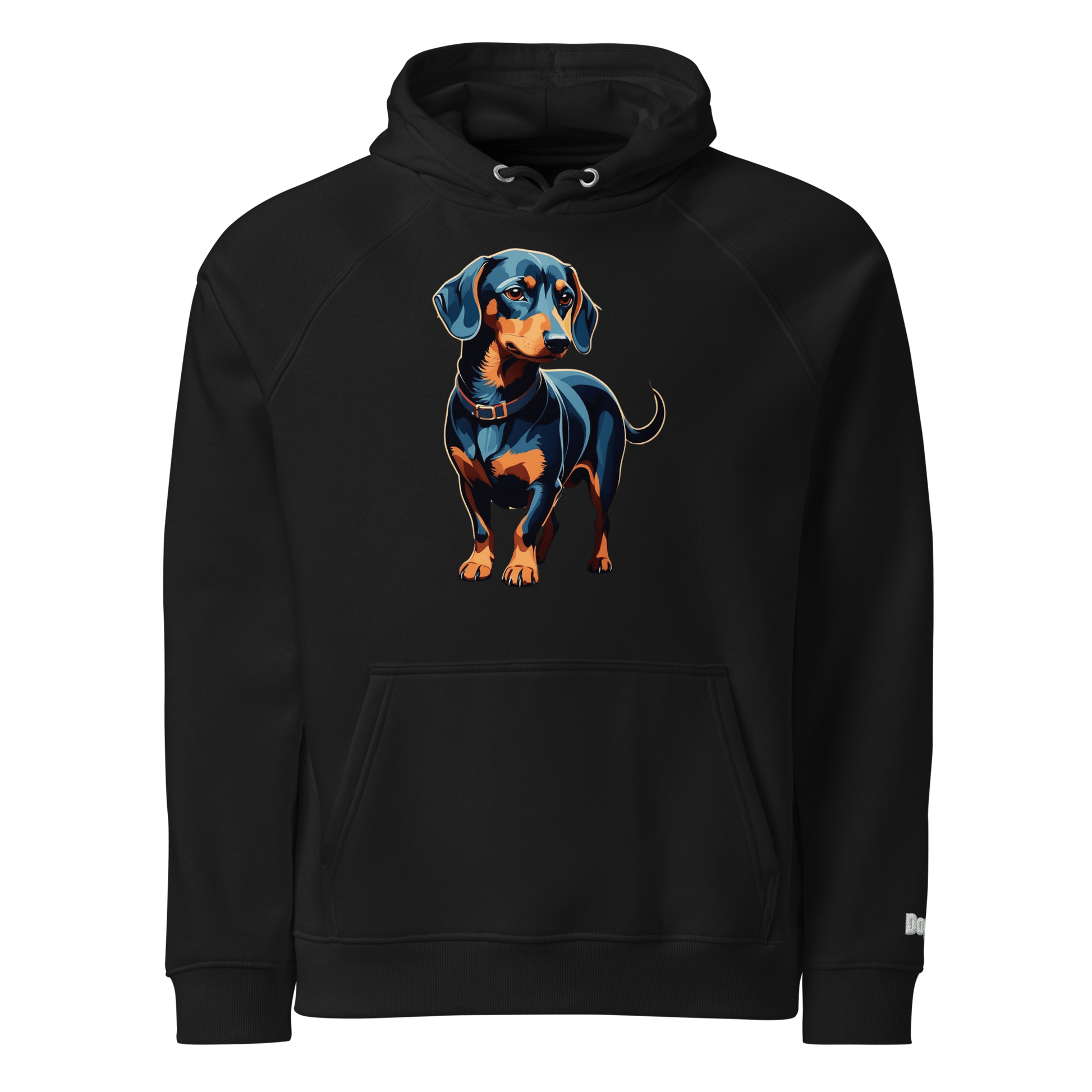 Sweat à capuche écologique unisexe - Collection Teckel - Doggy Trend