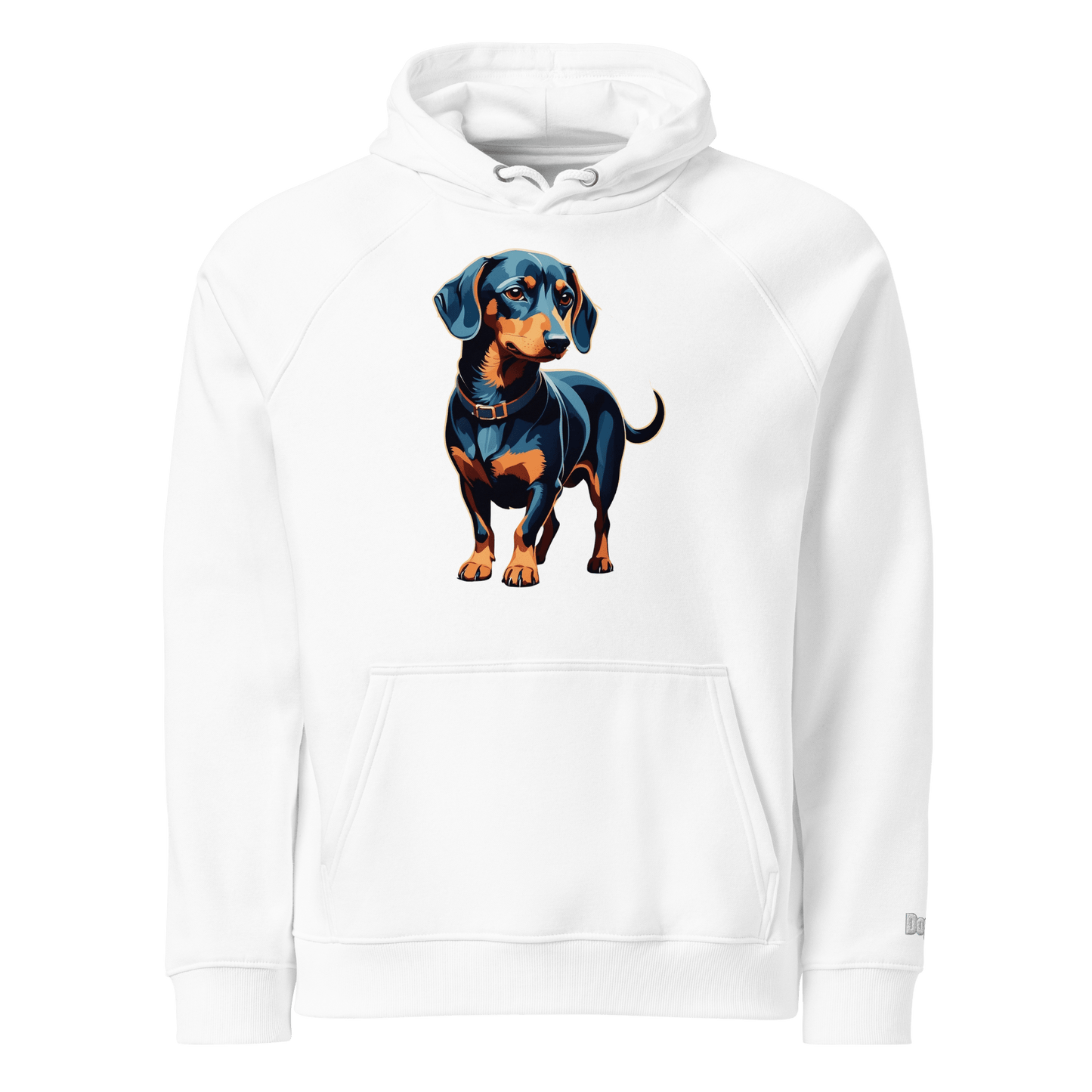 Sweat à capuche écologique unisexe - Collection Teckel - Doggy Trend